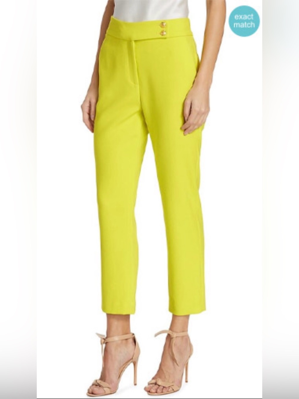 Veronica Beard Coral Straight Pants